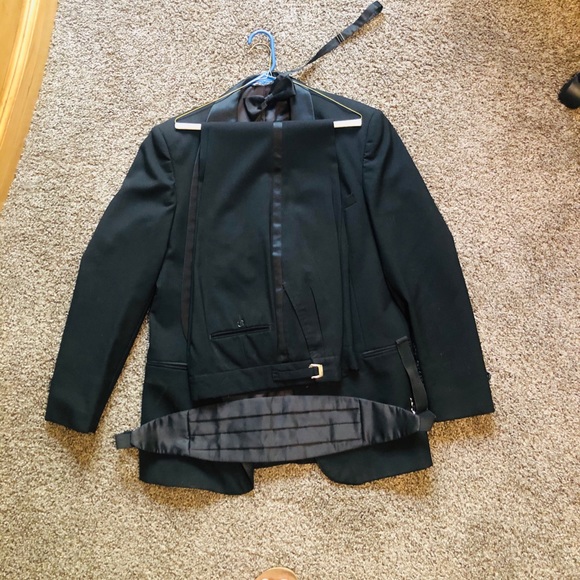 Men’s Tuxedo Pants 33-35R Coat 44L - Picture 1 of 7